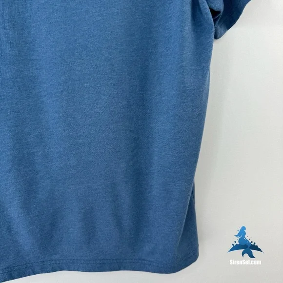 1245 True Classic Crewneck T-Shirt - Size L - Blue - Picture 11 of 12